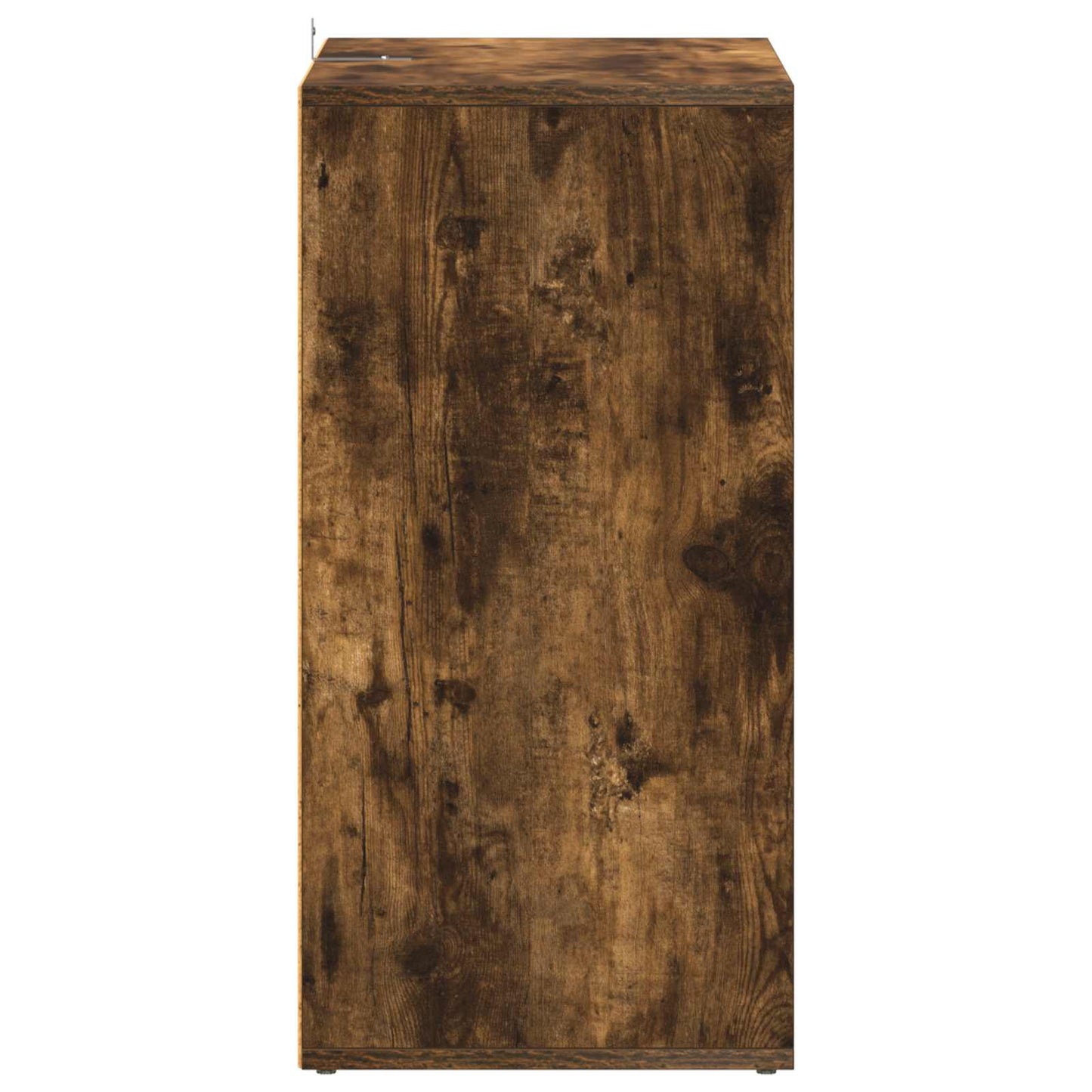 816014 vidaXL Shoe Cabinet Smoked Oak 60x35x70 cm Engineered Wood