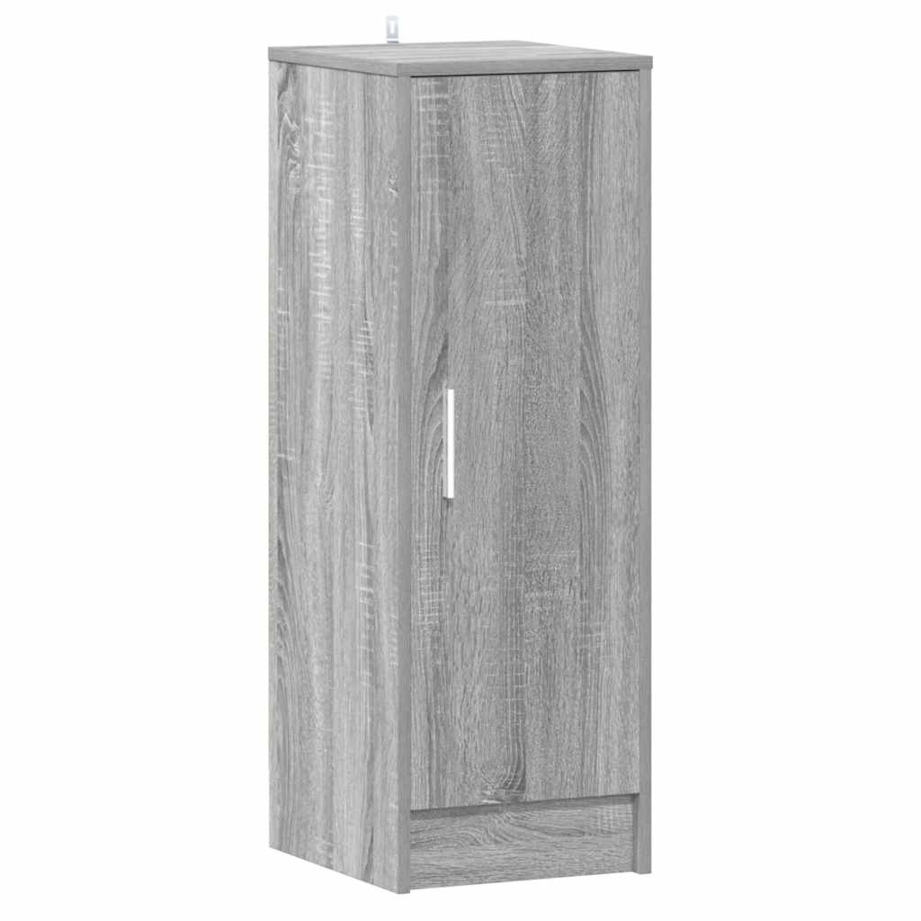 Shoe Cabinet Grey Sonoma 32x35x92 cm Engineered Wood