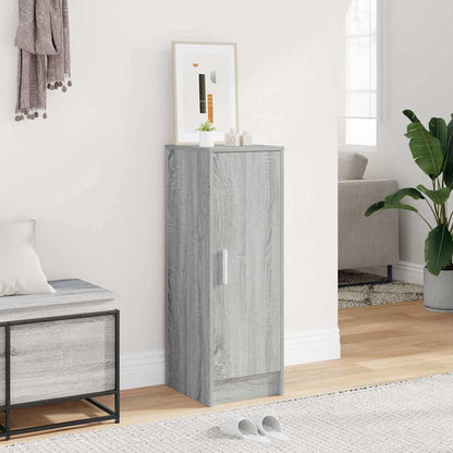 Shoe Cabinet Grey Sonoma 32x35x92 cm Engineered Wood