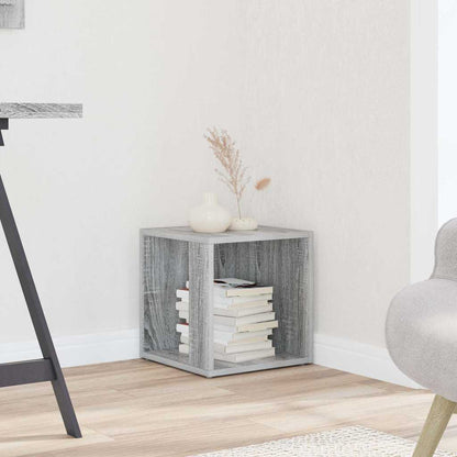 Side Table Grey Sonoma 33x33x34.5 cm Engineered Wood