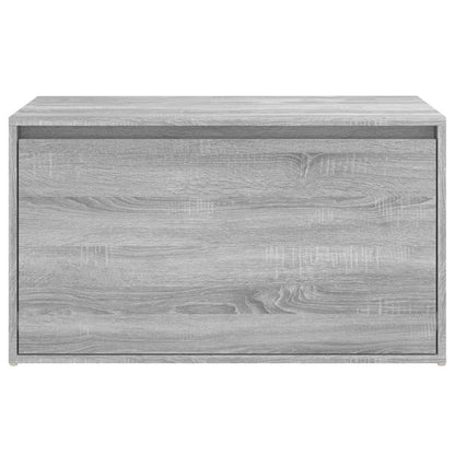 Hall Bench | Grey Sonoma | Engineered Wood | Medium | Entryway Bench