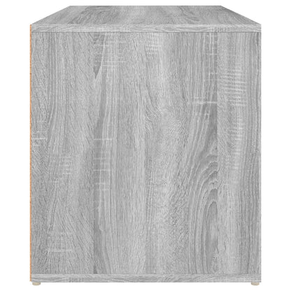 Hall Bench | Grey Sonoma | Engineered Wood | Medium | Entryway Bench