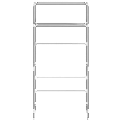 Storage Rack | Grey | Iron | 69 x 28 x 143 cm | Bathroom Storage Rack