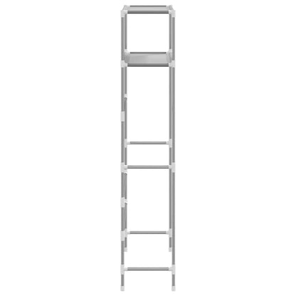 Storage Rack | Grey | Iron | 69 x 28 x 143 cm | Bathroom Storage Rack