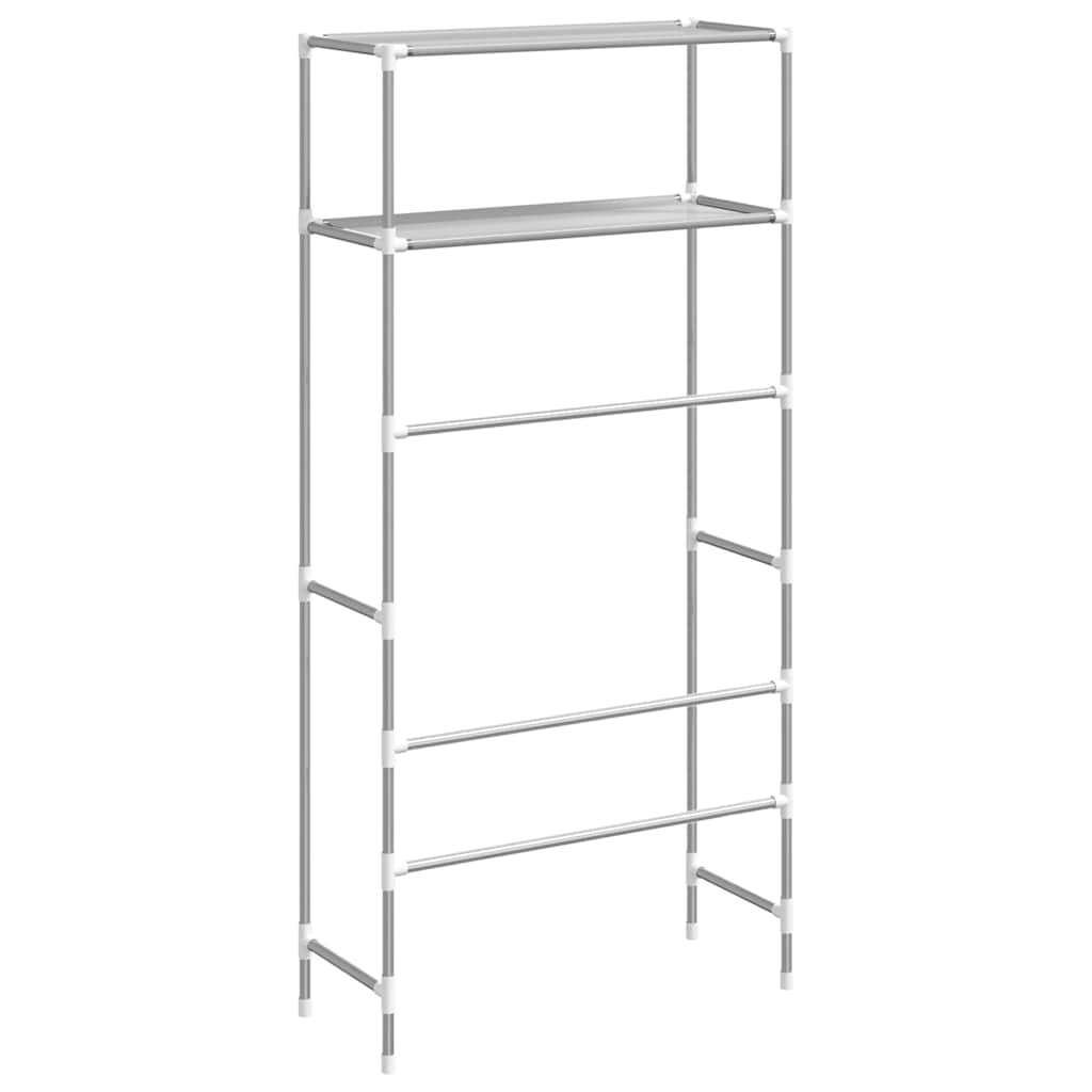 Storage Rack | Grey | Iron | 69 x 28 x 143 cm | Bathroom Storage Rack