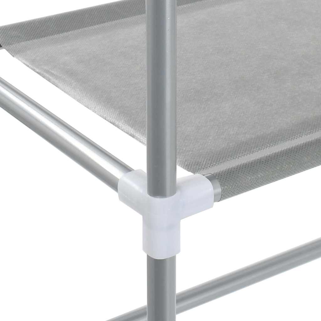 Storage Rack | Grey | Iron | 69 x 28 x 143 cm | Bathroom Storage Rack