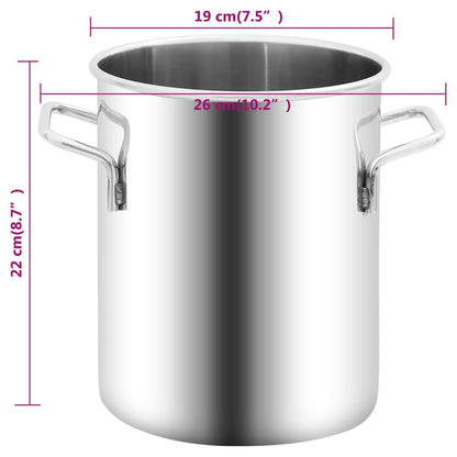 Vacuum Chamber Stainless Steel 5.5 L