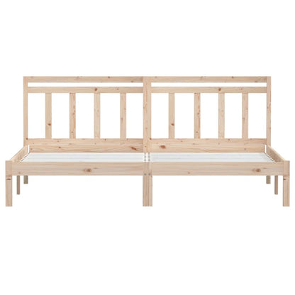 Bed Frame without Mattress Super King Solid Wood