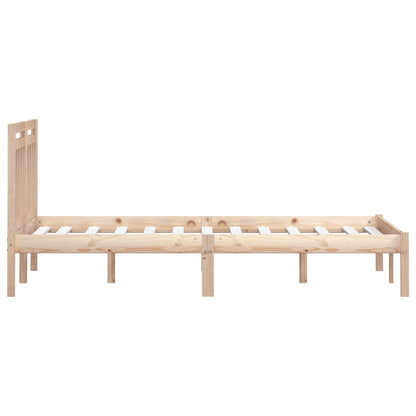 Bed Frame without Mattress Super King Solid Wood