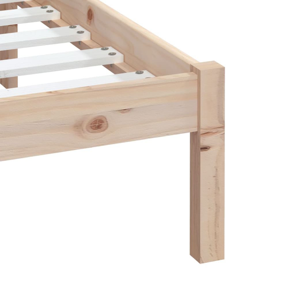 Bed Frame without Mattress Super King Solid Wood