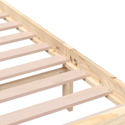 Bed Frame without Mattress Super King Solid Wood