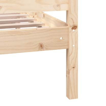 Bed Frame without Mattress Super King Solid Wood