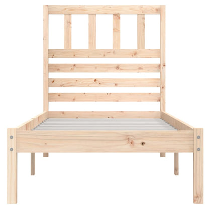 Bed Frame | Wooden | Solid Pine Wood | Small Single | Bed Frame