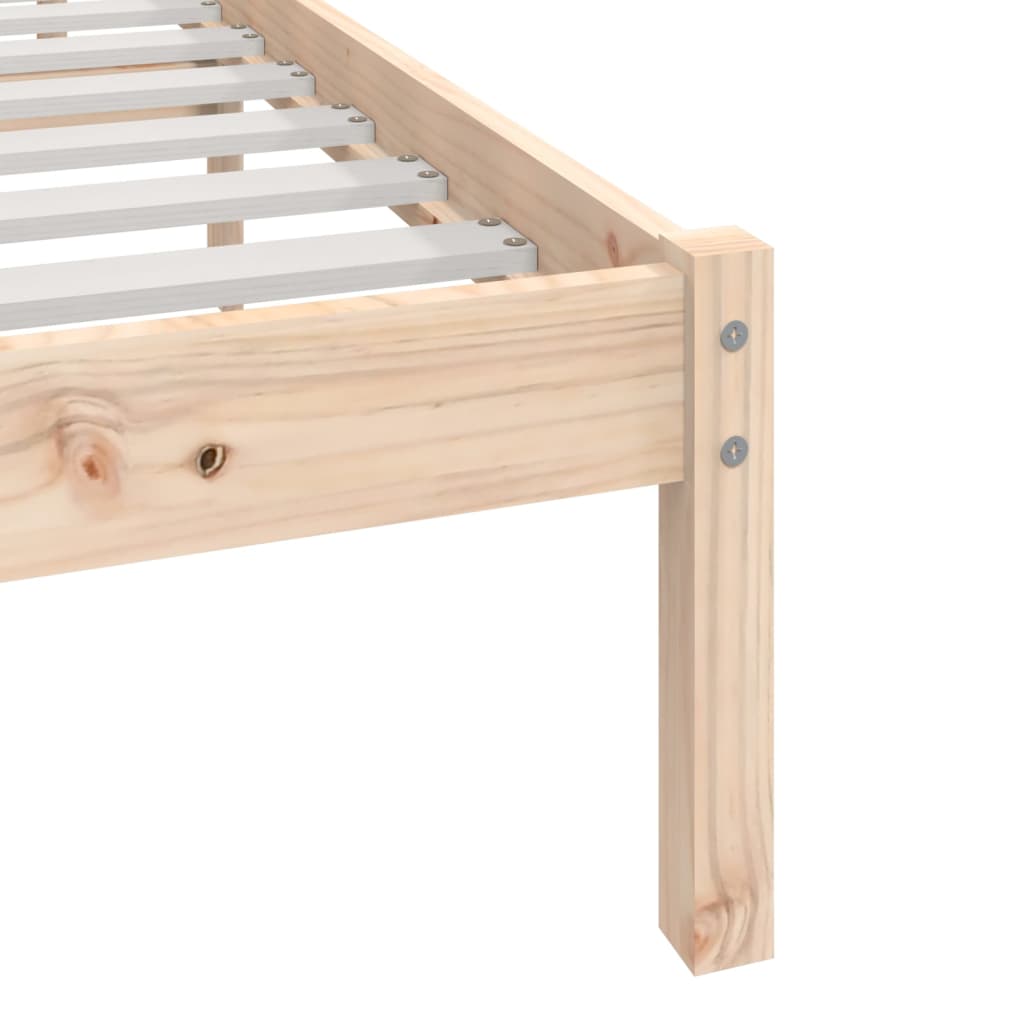 Bed Frame | Wooden | Solid Pine Wood | Small Single | Bed Frame