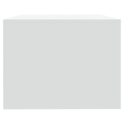 Coffee Table White 102x55x42 cm Engineered Wood