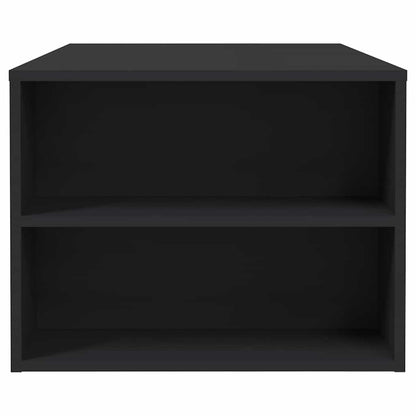 Coffee Table Black 102x55x42 cm Engineered Wood