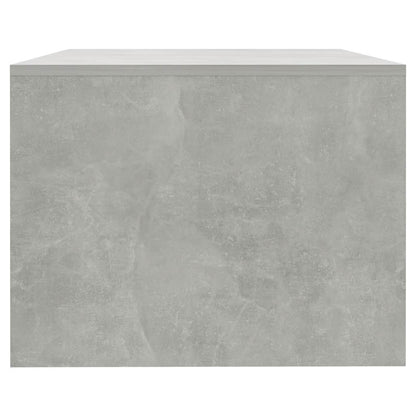 Coffee Table Concrete Grey 102x55x42 cm Engineered Wood
