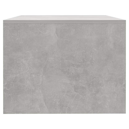 Coffee Table Concrete Grey 102x55x42 cm Engineered Wood