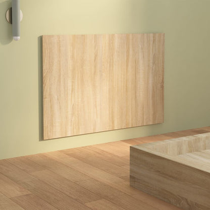 Bed Headboard Sonoma Oak 120x1.5x80 cm Engineered Wood