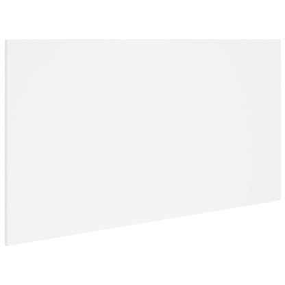 Bed Headboard White 160x1.5x80 cm Engineered Wood