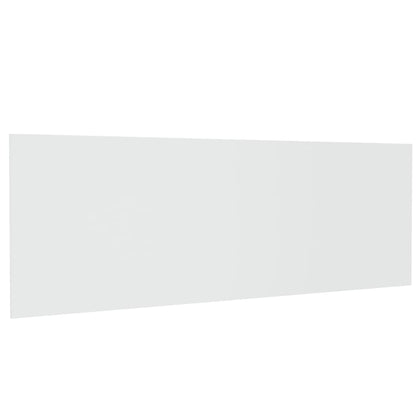 Wall Headboard White 240x1.5x80 cm Engineered Wood