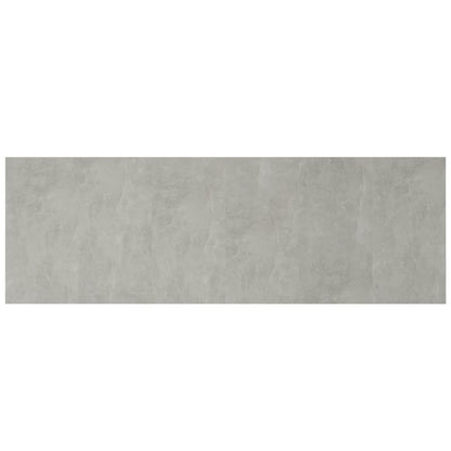 Wall Headboard | Concrete Grey | Engineered Wood | 240 x 1.5 x 80 cm