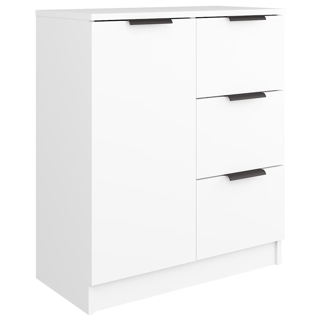 Sideboard White 60x30x70 cm Engineered Wood