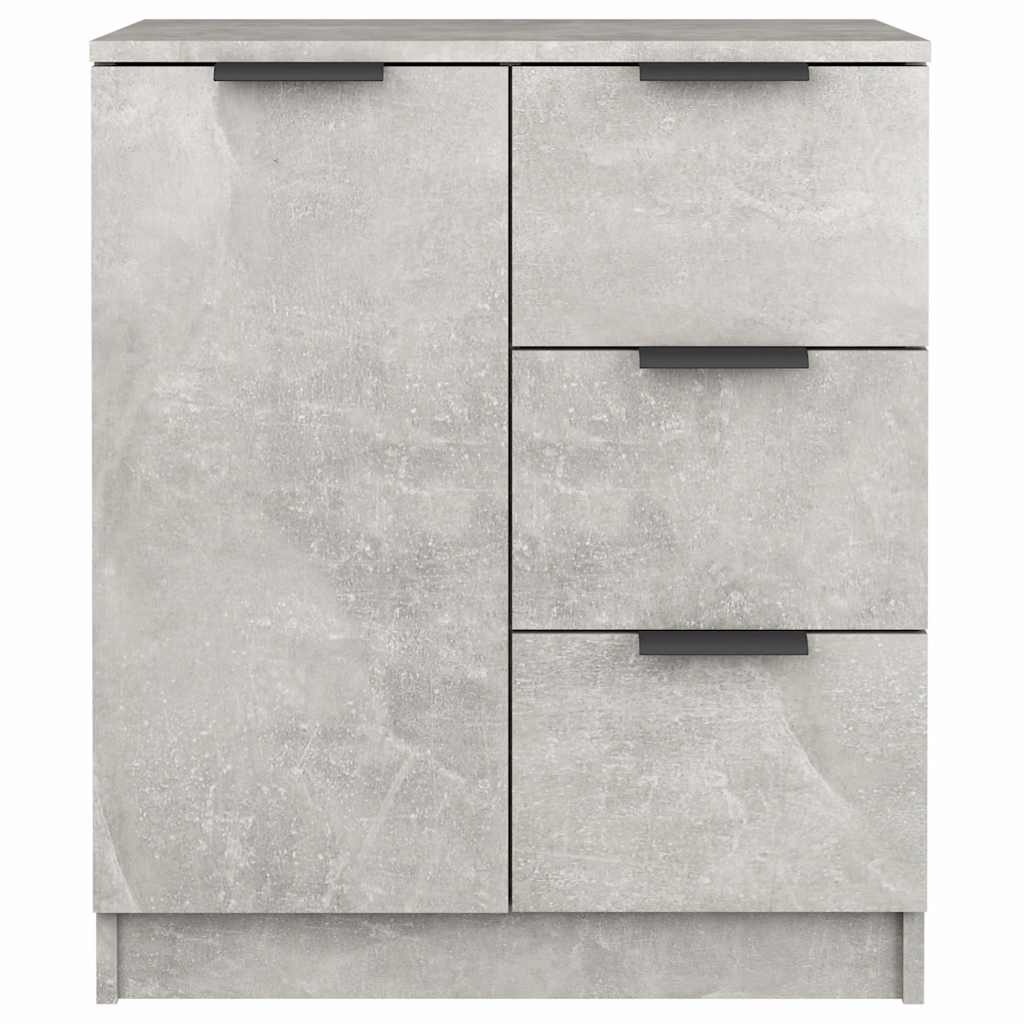 Sideboard Concrete Grey 60x30x70 cm Engineered Wood