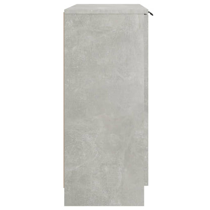 Sideboard Concrete Grey Engineered Wood