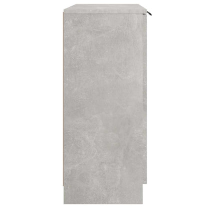 Sideboard Concrete Grey 60x30x70 cm Engineered Wood