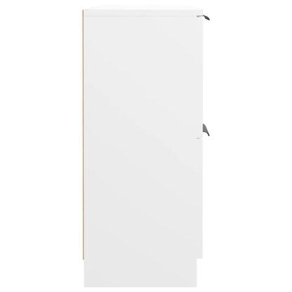 Sideboard White 60x30x70 cm Engineered Wood