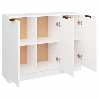 Sideboard White 90,5x30x70 cm Engineered Wood