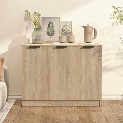 Sideboard Sonoma Oak 90,5x30x70 cm Engineered Wood