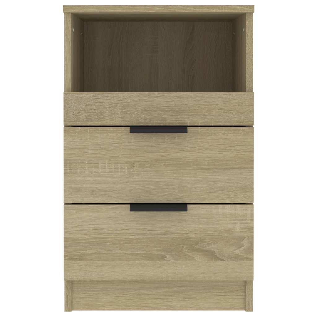 Bedside Cabinet Sonoma Oak Engineered Wood