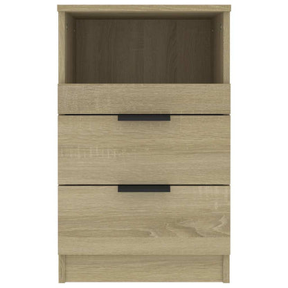 Bedside Cabinet Sonoma Oak Engineered Wood