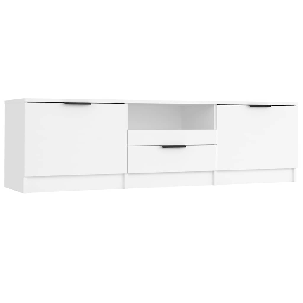 811448 vidaXL TV Cabinet White 140x35x40 cm Engineered Wood