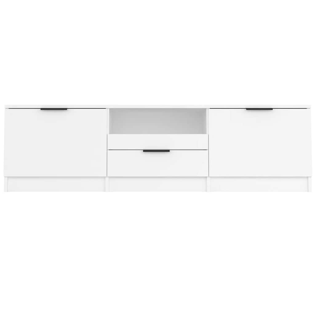 811448 vidaXL TV Cabinet White 140x35x40 cm Engineered Wood