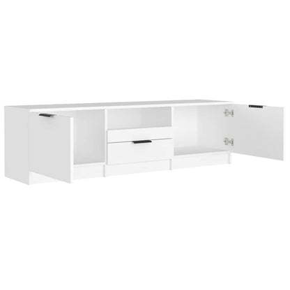 811448 vidaXL TV Cabinet White 140x35x40 cm Engineered Wood