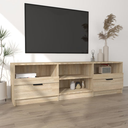 TV Cabinet | Sonoma oak | Engineered wood | Medium | TV Cabinet
