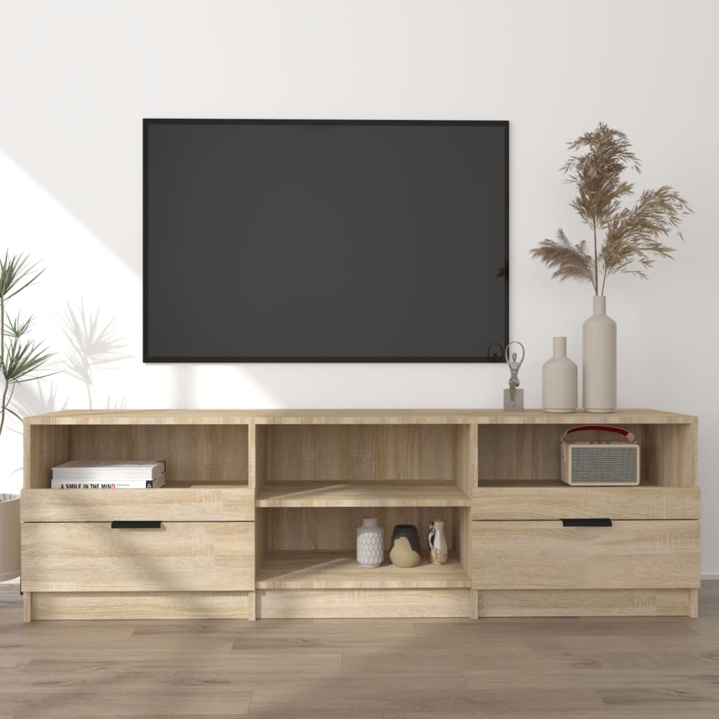 TV Cabinet | Sonoma oak | Engineered wood | Medium | TV Cabinet