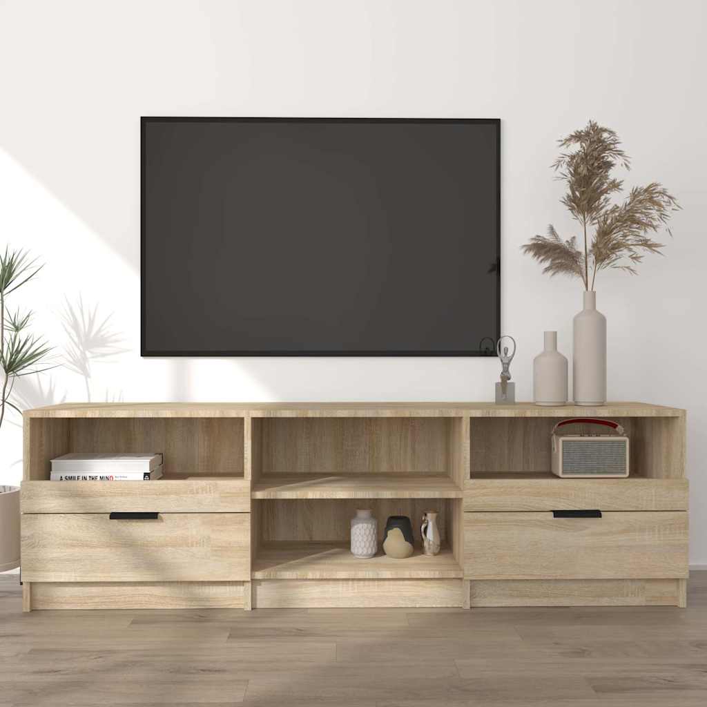 TV Cabinet Sonoma Oak 150x33,5x45 cm Engineered Wood