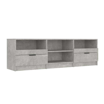 TV Cabinet Concrete Grey 150x33,5x45 cm Engineered Wood