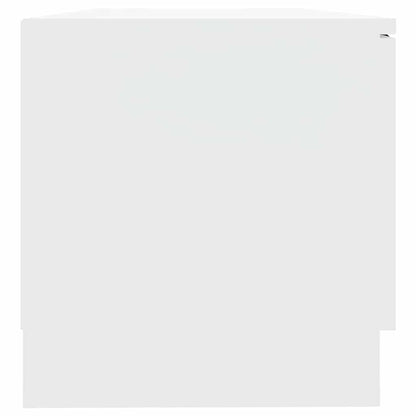 TV Cabinet White 80x35x36,5 cm Engineered Wood