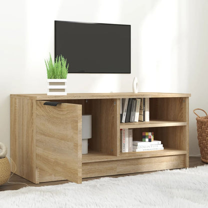 TV Cabinet Sonoma Oak 80x35x36,5 cm Engineered Wood