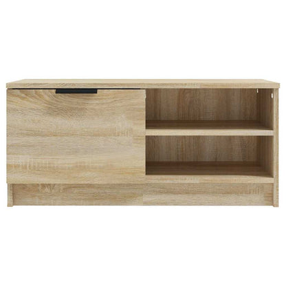 TV Cabinet Sonoma Oak 80x35x36,5 cm Engineered Wood