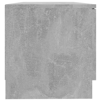 2 Piece TV Cabinet Set Concrete Grey 80x35x36,5 cm Engineered Wood