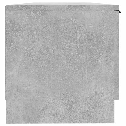TV Cabinet Concrete Grey 102x35x36,5 cm Engineered Wood