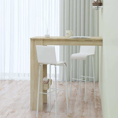 Wall Bar Table Sonoma Oak 102x45x103,5 cm Engineered Wood