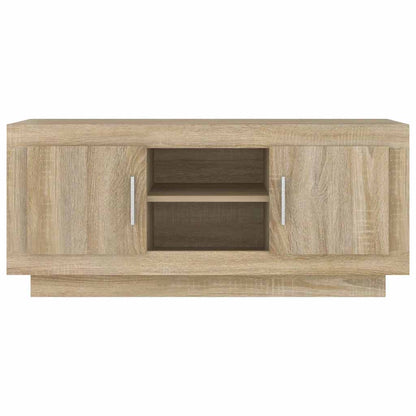 TV Cabinet Sonoma Oak 102x35x45 cm Engineered Wood