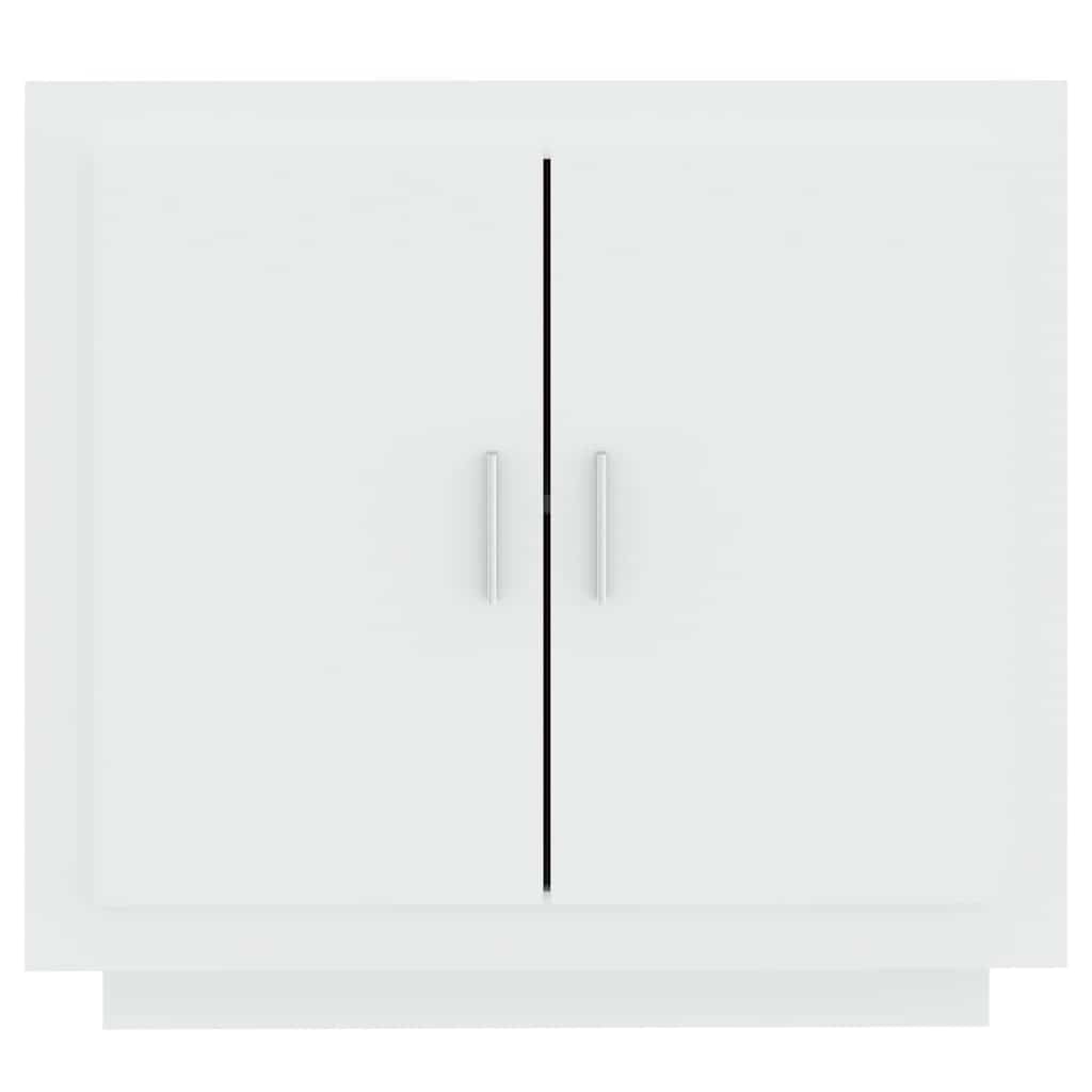 Sideboard White 80x40x75 cm Engineered Wood